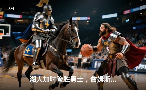 湖人加时险胜勇士，詹姆斯关键三分导演逆转好戏 - 3